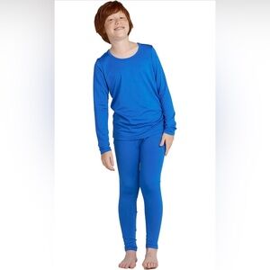 Boys Blue Long Sleeve Thermal underwear set